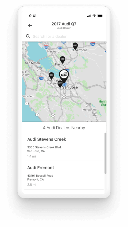 Audi dealer locator
